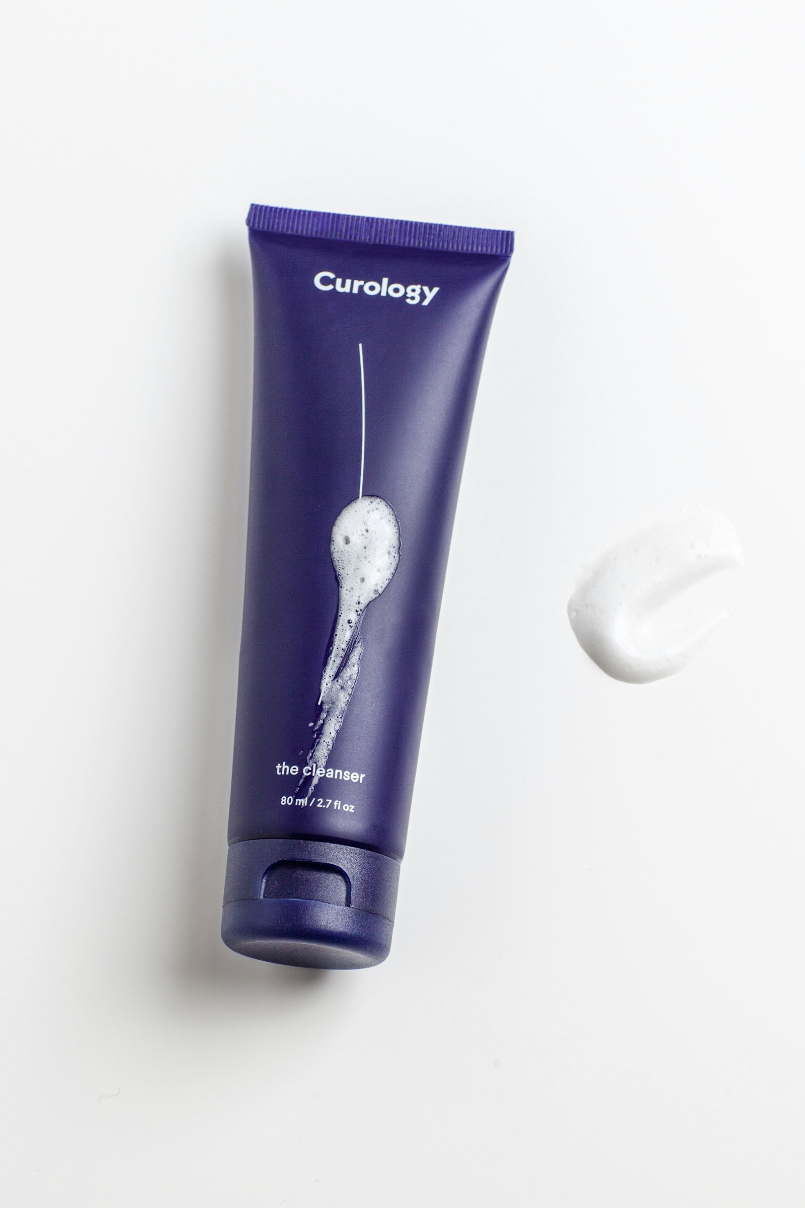 Skincare product display representing consumer brand creative
